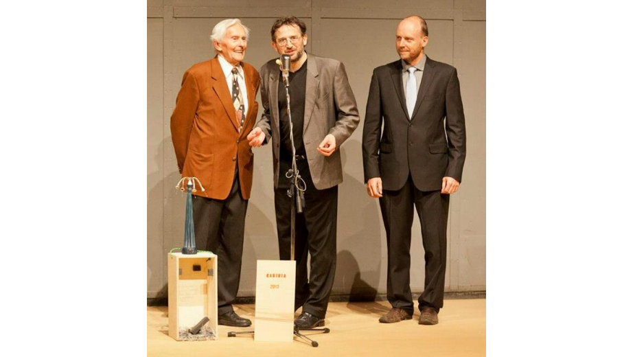 Předání ceny Kantuta 2013 paní Dině Štěrbové